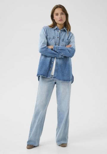 Джинсовая блузка