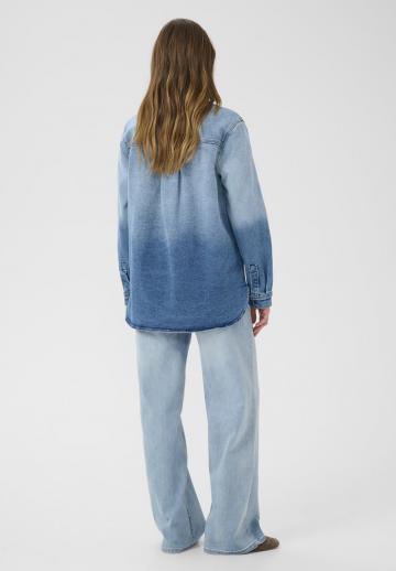 Джинсовая блузка