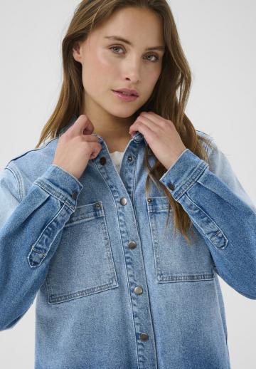 Джинсовая блузка