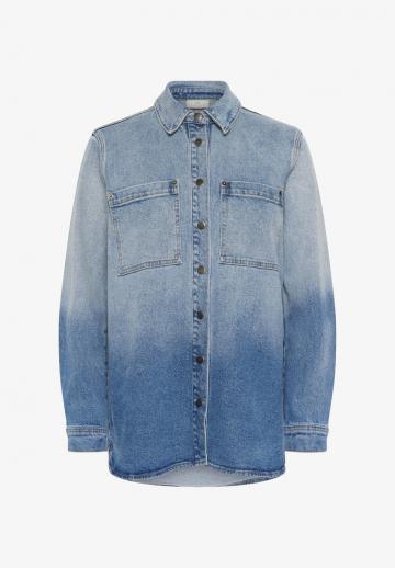 Джинсовая блузка