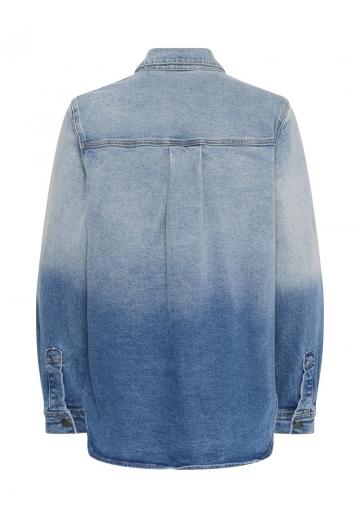 Джинсовая блузка