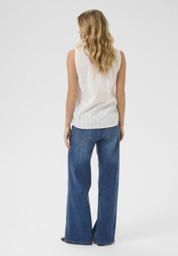 Блузка без рукавов