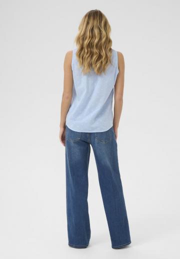 Блузка без рукавов