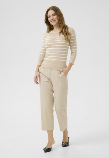 Пуловер с рукавом три четверти