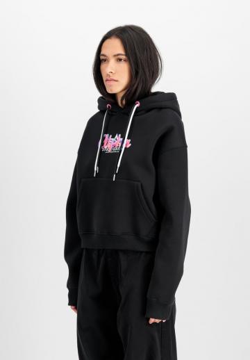 Пуловер с капюшоном