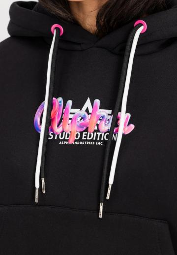 Пуловер с капюшоном