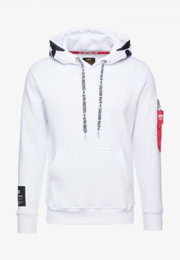 Пуловер с капюшоном