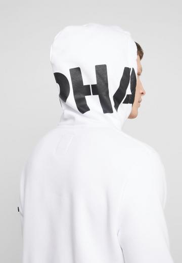 Пуловер с капюшоном