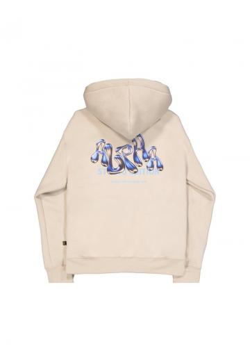 Пуловер с капюшоном