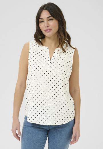 Блузка без рукавов