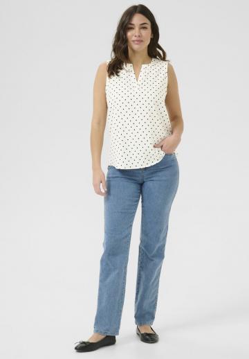 Блузка без рукавов