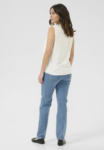Блузка без рукавов