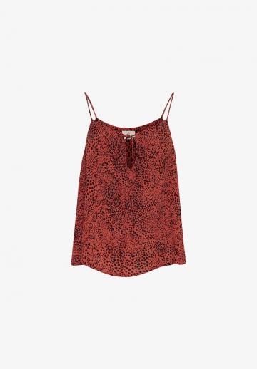 Топ на бретельках