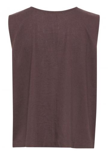 Блузка без рукавов