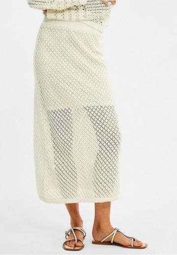 Вязаная юбка