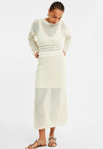 Вязаная юбка