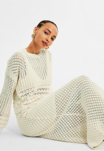 Вязаная юбка