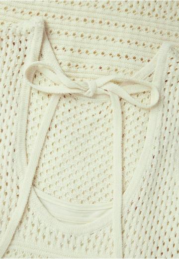 Вязаное платье