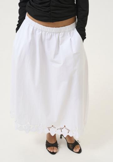 Юбка с воланами