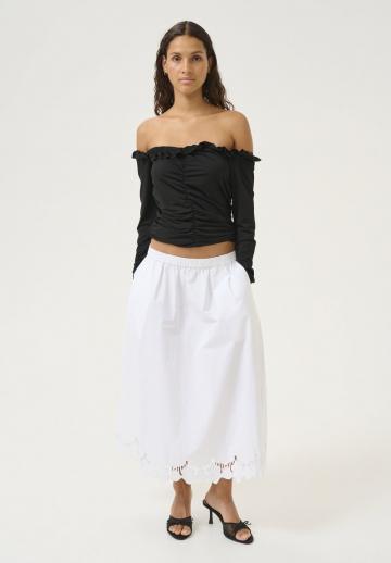 Юбка с воланами