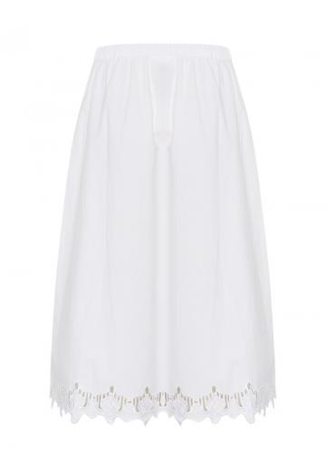 Юбка с воланами