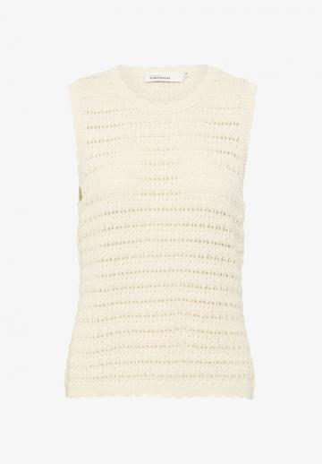 Пуловер без рукавов