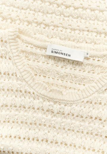 Пуловер без рукавов