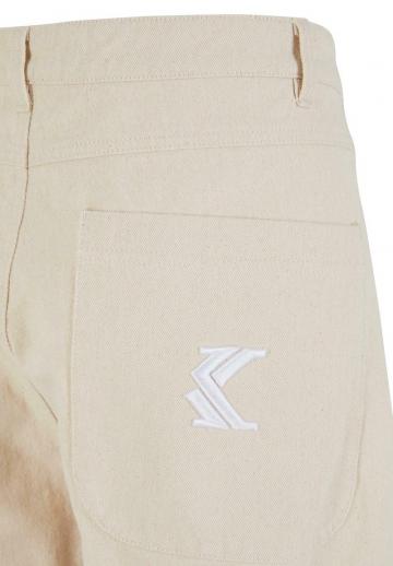 Брюки с накладными карманами