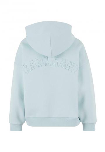 Пуловер с капюшоном