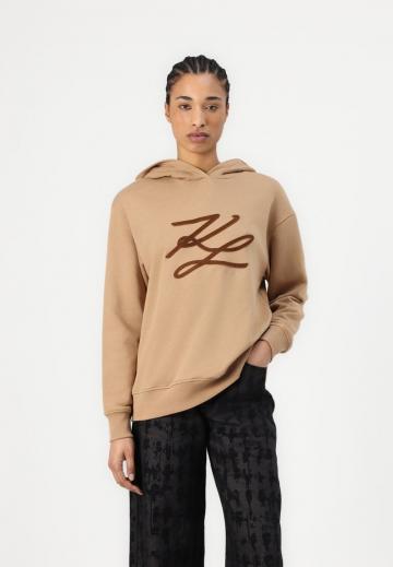 Пуловер с капюшоном