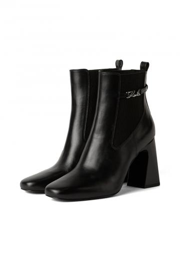 Полусапожки на высоком каблуке