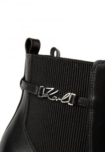 Полусапожки на высоком каблуке