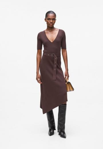 Вязаное платье