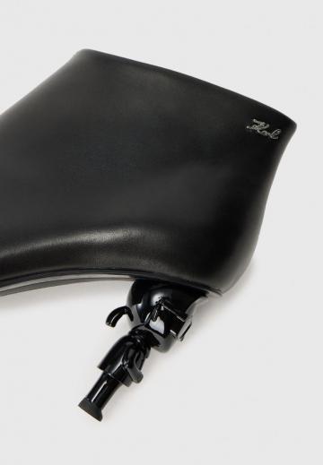 Полусапожки на высоком каблуке