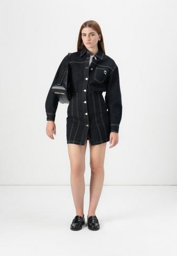 Джинсовое платье