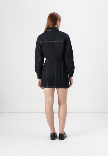 Джинсовое платье