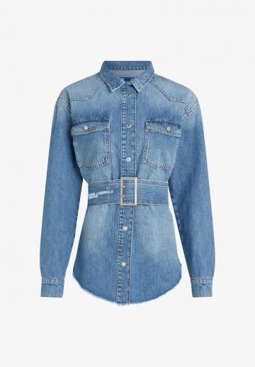 Джинсовая блузка