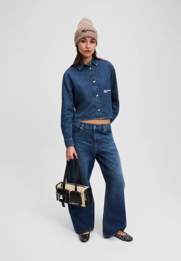 Джинсовая блузка