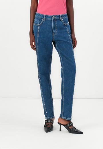 Прямые джинсы