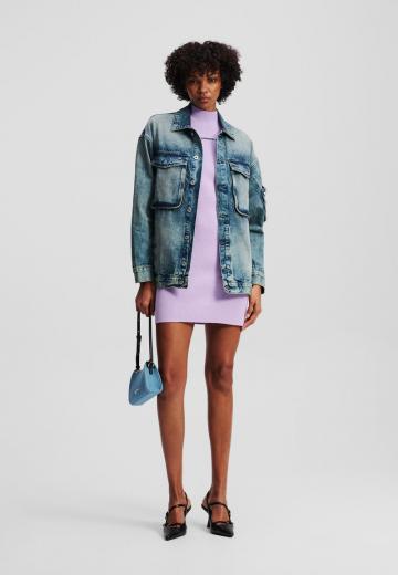 Вязаное платье