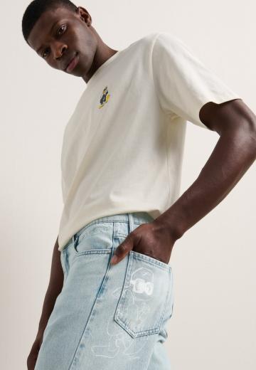 Прямые джинсы