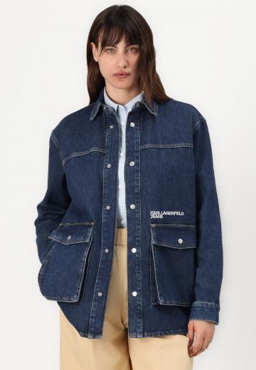 Джинсовая блузка