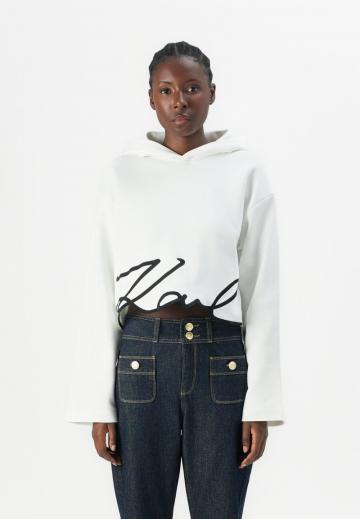 Пуловер с капюшоном