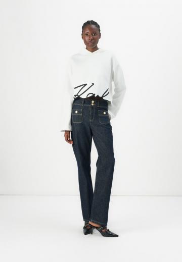 Пуловер с капюшоном