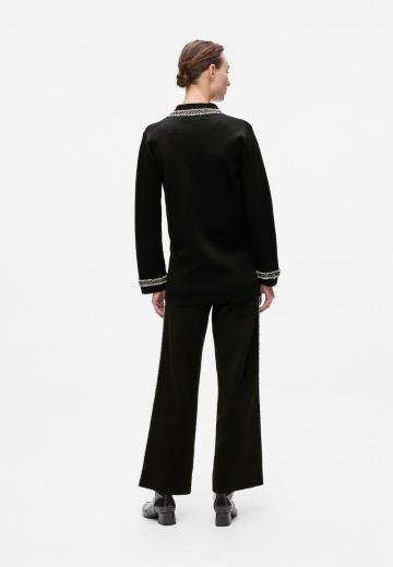 Длинный жилет