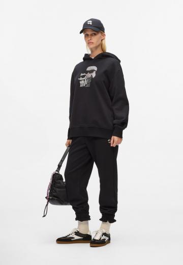 Пуловер с капюшоном