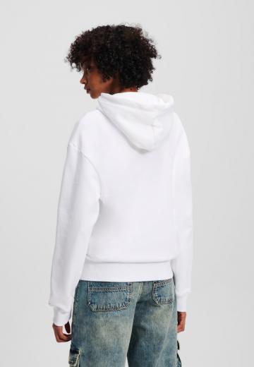 Пуловер с капюшоном