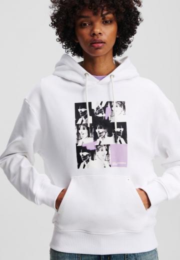 Пуловер с капюшоном