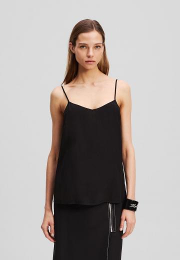 Атласная блузка