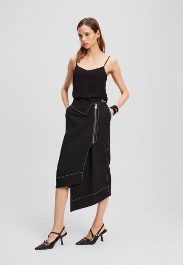 Атласная блузка